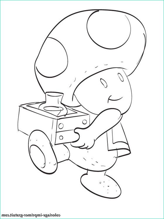 Coloriage toad Cool Galerie Coloriage toad A Imprimer – Maduya