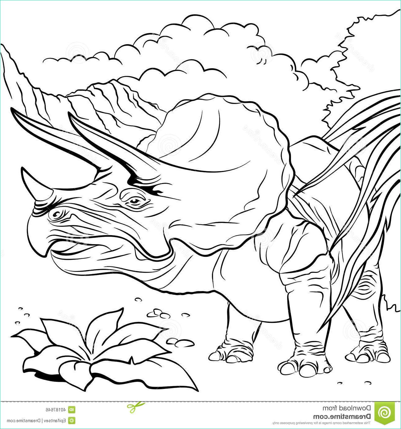 Coloriage Triceratops Beau Photos 13 Remarquable Coloriage Triceratops S Coloriage