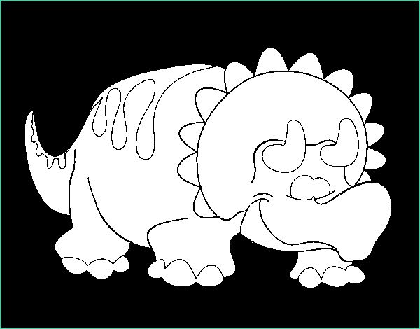 Coloriage Triceratops Impressionnant Images Coloriage De Bébé Tricératops Pour Colorier Coloritou