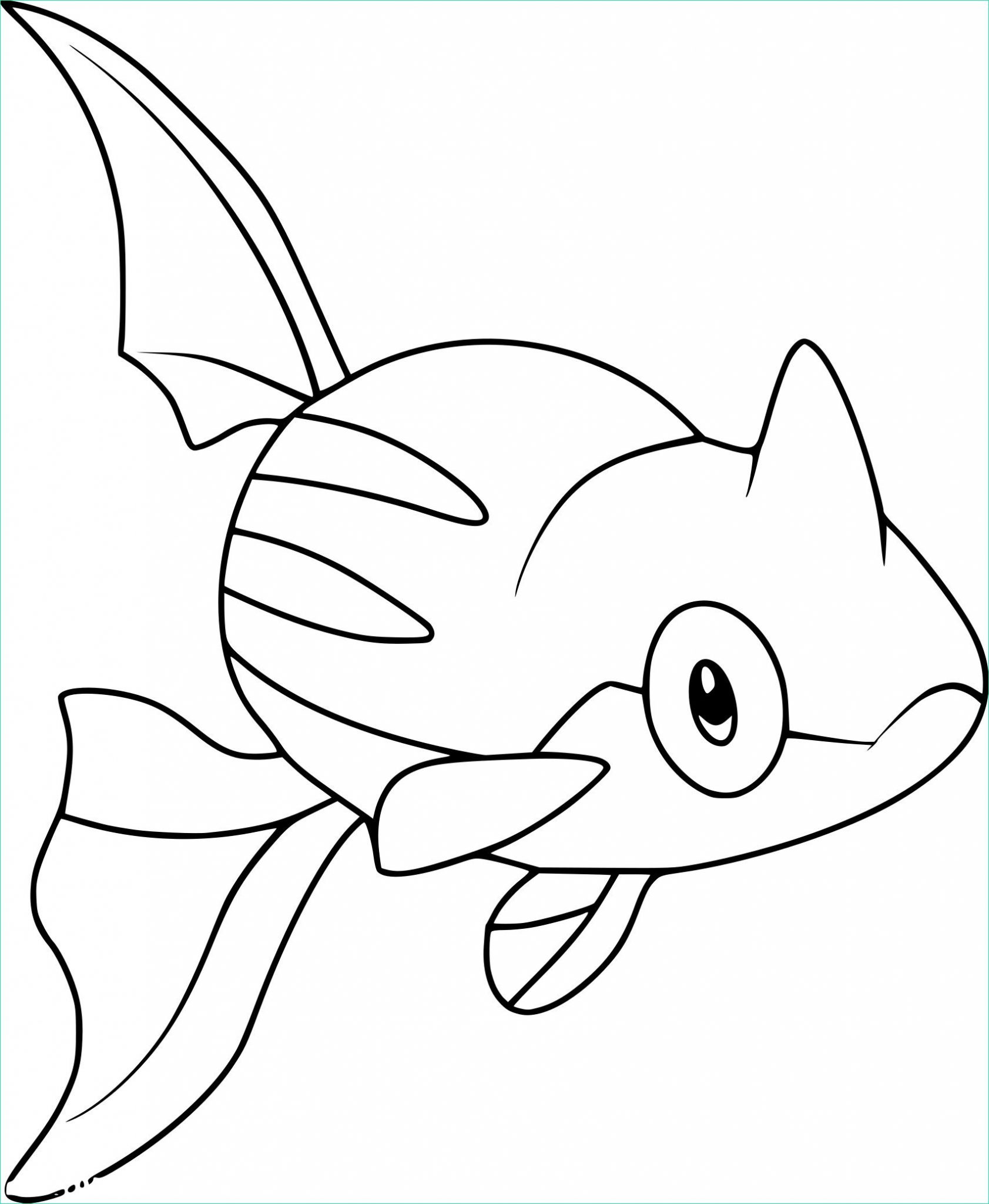 remoraid coloring page hard pokemon