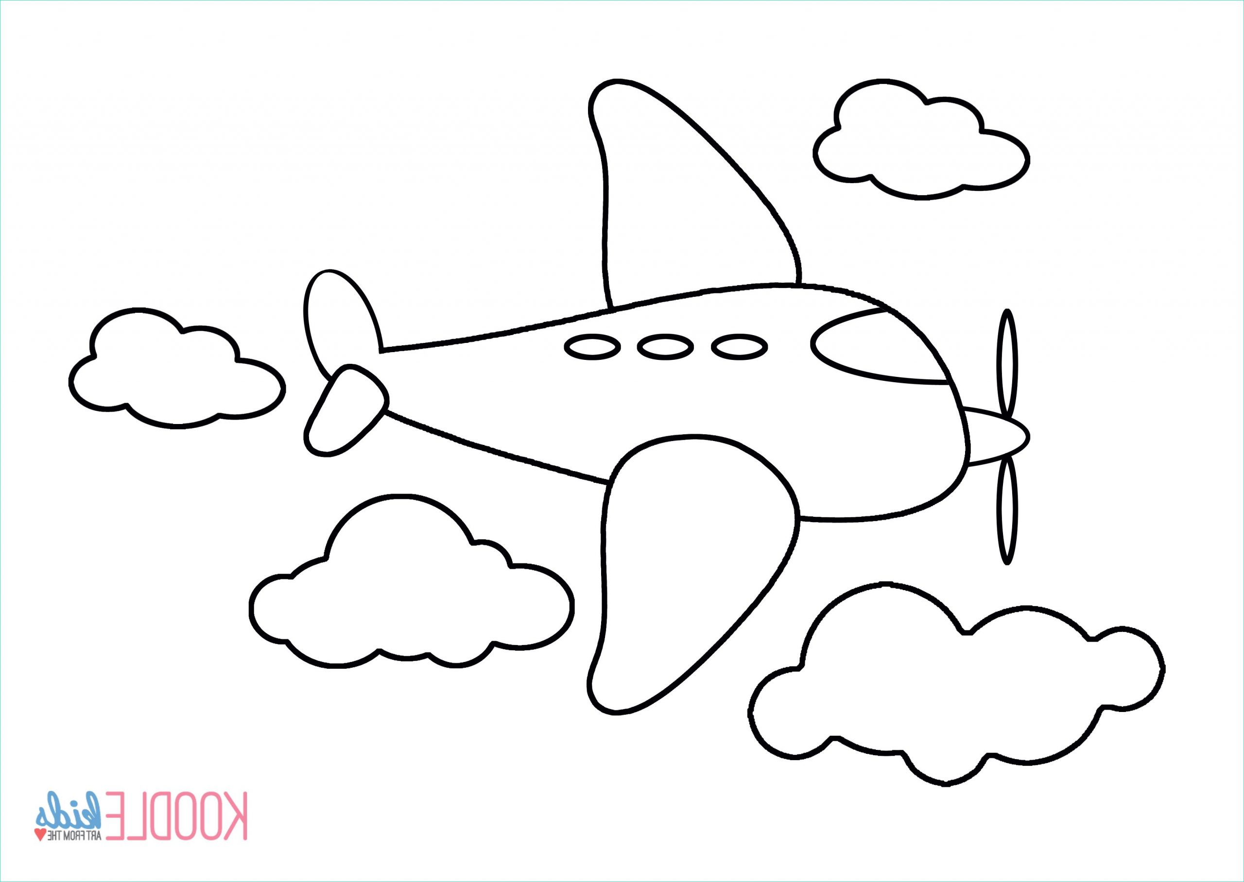 Dessin Avion Simple Nouveau Galerie Coloriage Avion à Imprimer Pour Les Enfants Cp