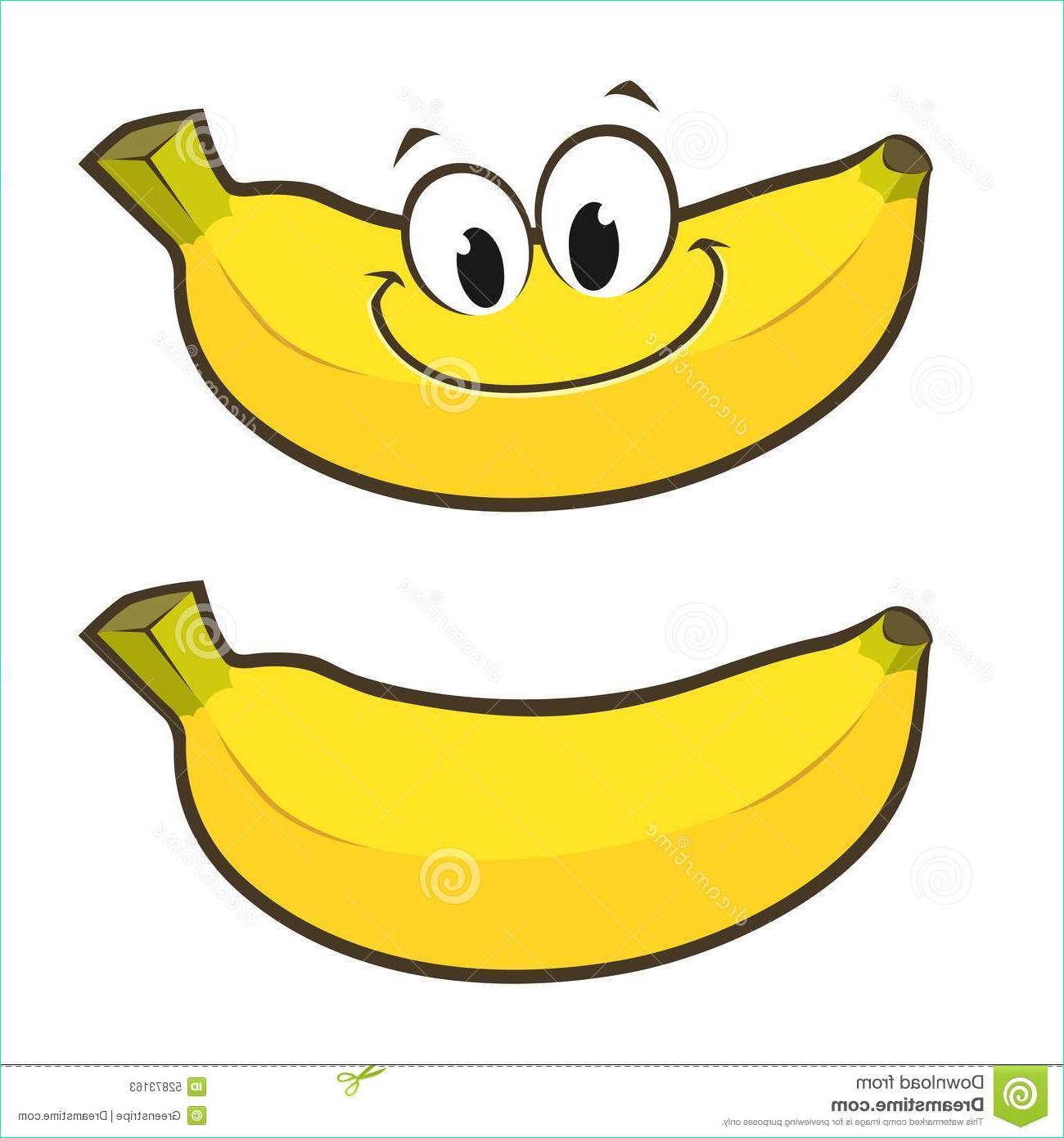 Dessin Banane Impressionnant Collection Objets De Dessin Animé De La Banane 3d Au Dessus De Blanc