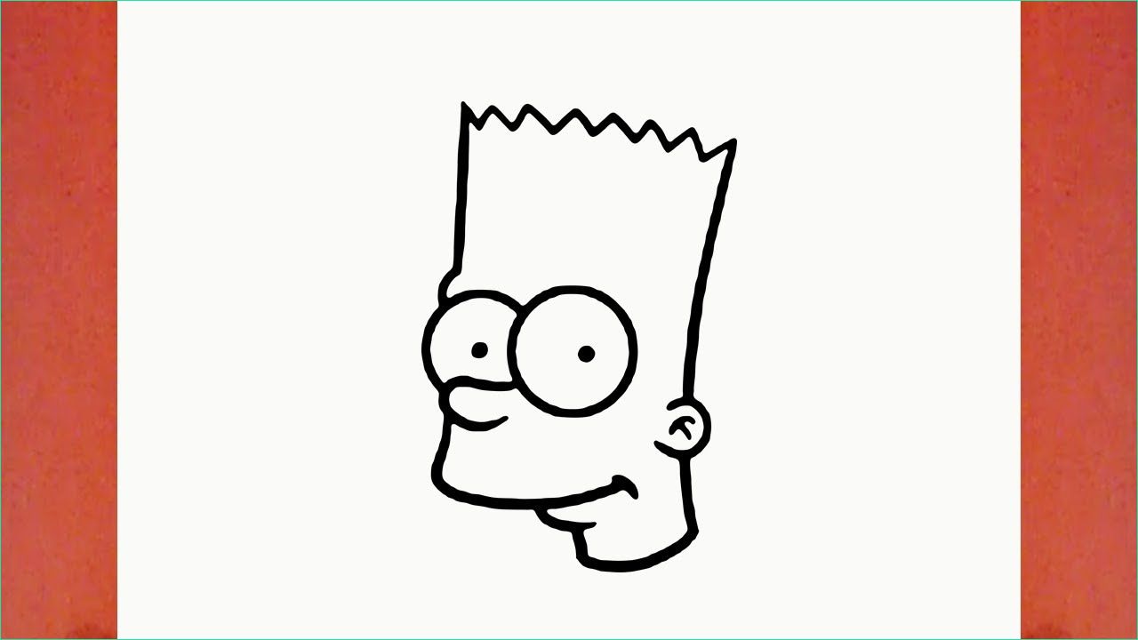 Dessin Bart Simpson Beau Photos How to Draw Bart Simpson From the Simpsons