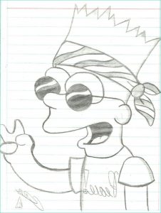 Dessin Bart Simpson Nouveau Galerie Bart Simpson Drawing at Getdrawings