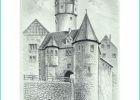 Dessin De Château Beau Photos Château De Ronneburg Dessin À L Encre De Chine Neuf Et