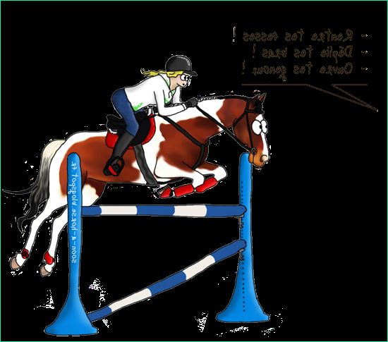 Dessin De Cheval Qui Saute Un Obstacle Luxe Galerie soon A Horse Exercice La Ligne De Plet
