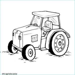 Dessin De Tracteur à Imprimer Élégant Image Coloriage Beau Tracteur Dessiner Jecolorie