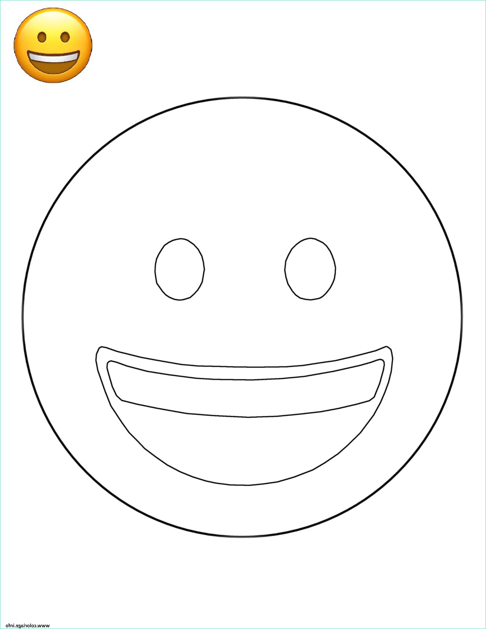Dessin Emoji A Colorier Luxe Photographie Coloriage Emoji Smiling Face Smiley Dessin
