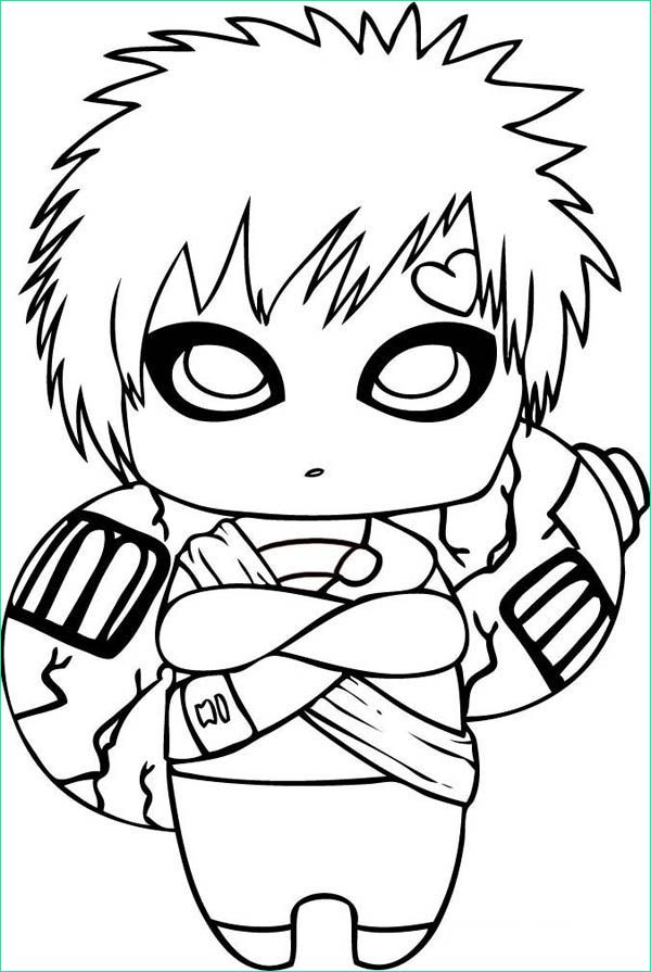 Dessin Gaara Impressionnant Images Gaara Coloring Pages Coloring Pages