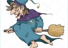 Dessin Halloween sorciere Sur Un Balai Nouveau Stock Dessin Animé Méchante sorcière Volant Sur Un Balai — Image