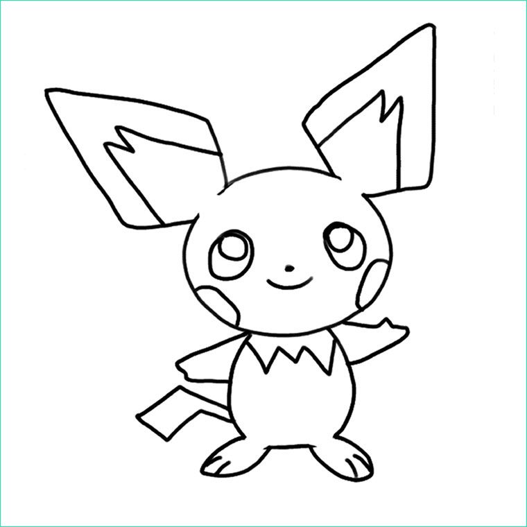 Dessin Pokemon Facile Mignon Élégant Photographie 81 Dibujos De Pikachu Para Colorear Oh Kids