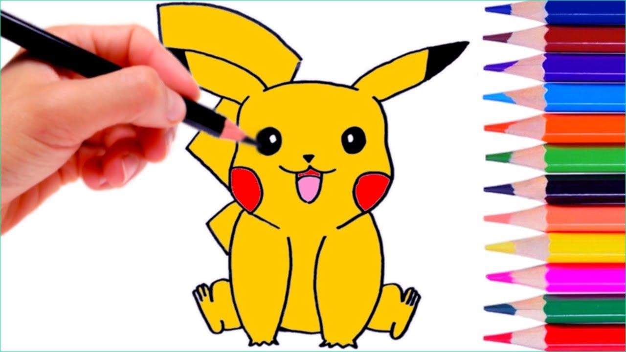Dessin Pokemon Facile Mignon Unique Stock Ment Dessiner Pikachu Facilement Tuto Dessin