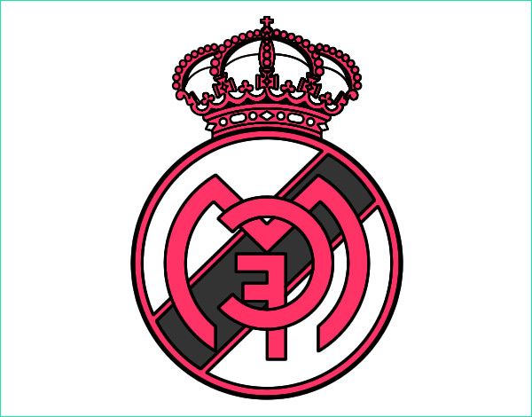Dessin Real Madrid Cool Galerie Dessin De Blason Du Real Madrid C F Colorie Par Anwar Le