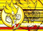 Dessin sonic Beau Collection Super sonic Backgrounds Wallpaper Cave