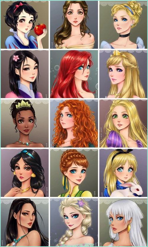 Dessins De Disney Unique Photographie Disney Princesses Manga