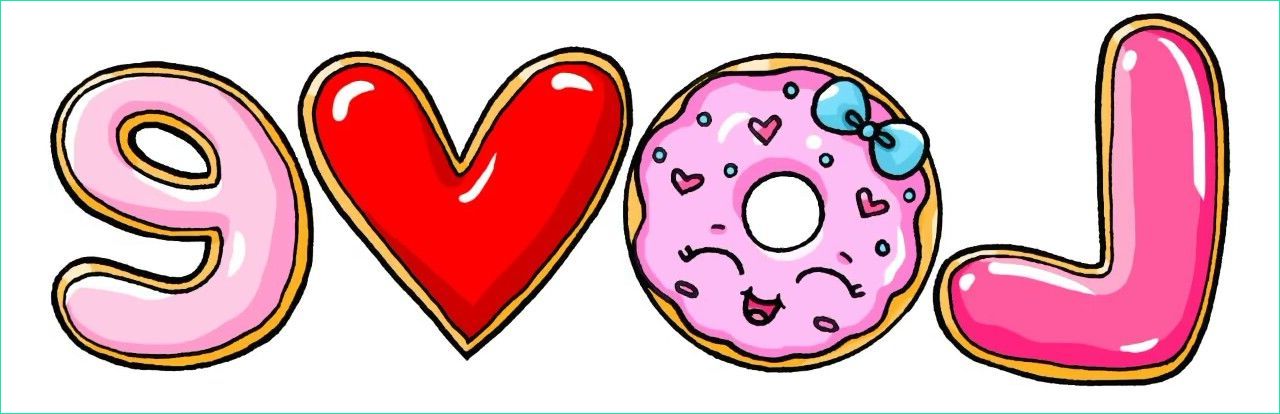 Love Dessin Luxe Photos Love Donuts