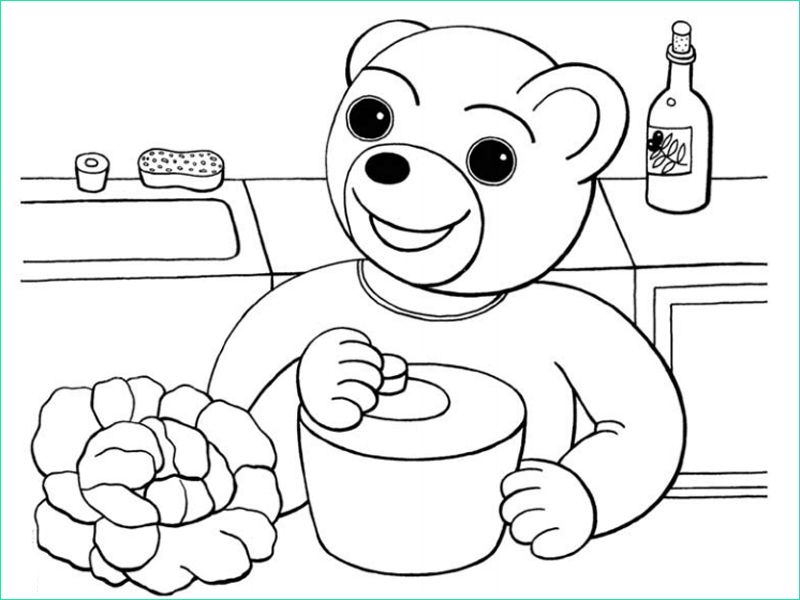 Petit Ours Brun Coloriage Inspirant Collection Diaporama 20 Coloriages Petit Ours Brun 8