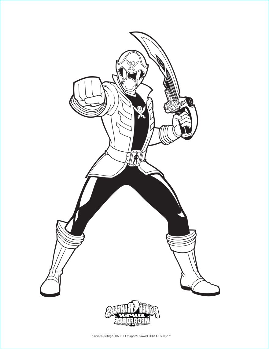 Power Rangers Coloriage Luxe Photos Power Rangers Megaforce Coloring High Quality