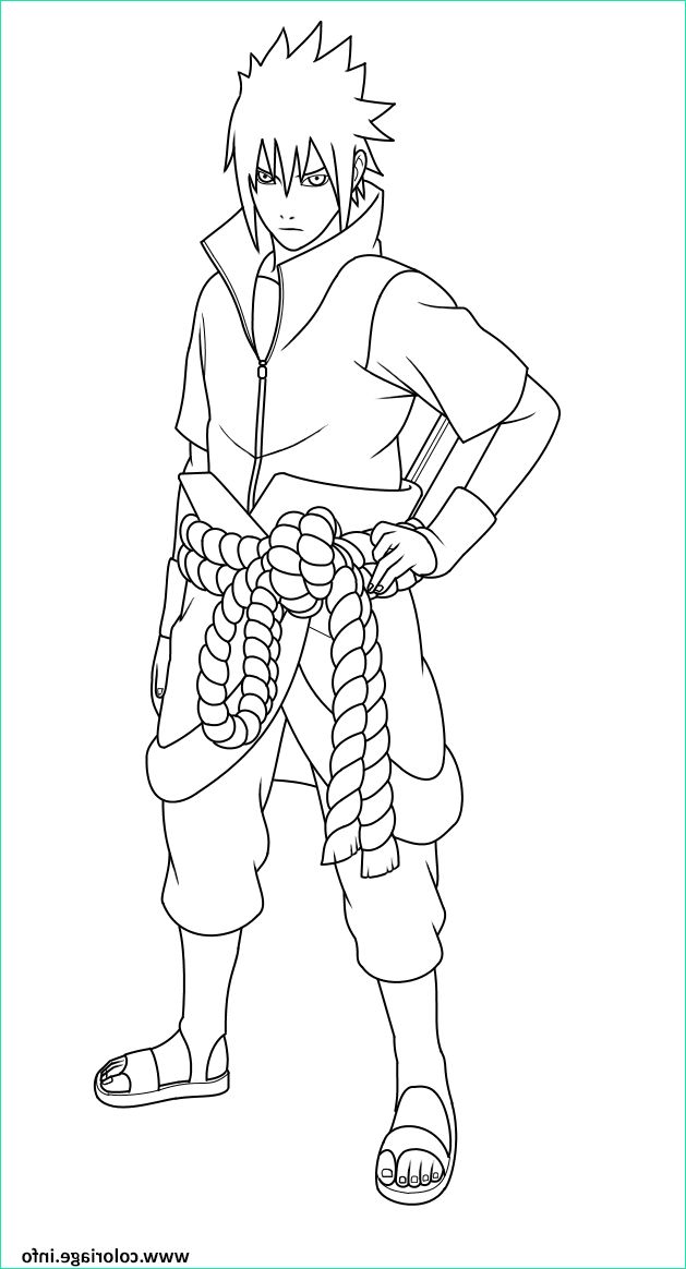 Sasuke Coloriage Cool Galerie Coloriage Sasuke Uchiha is A Fictional Character In the