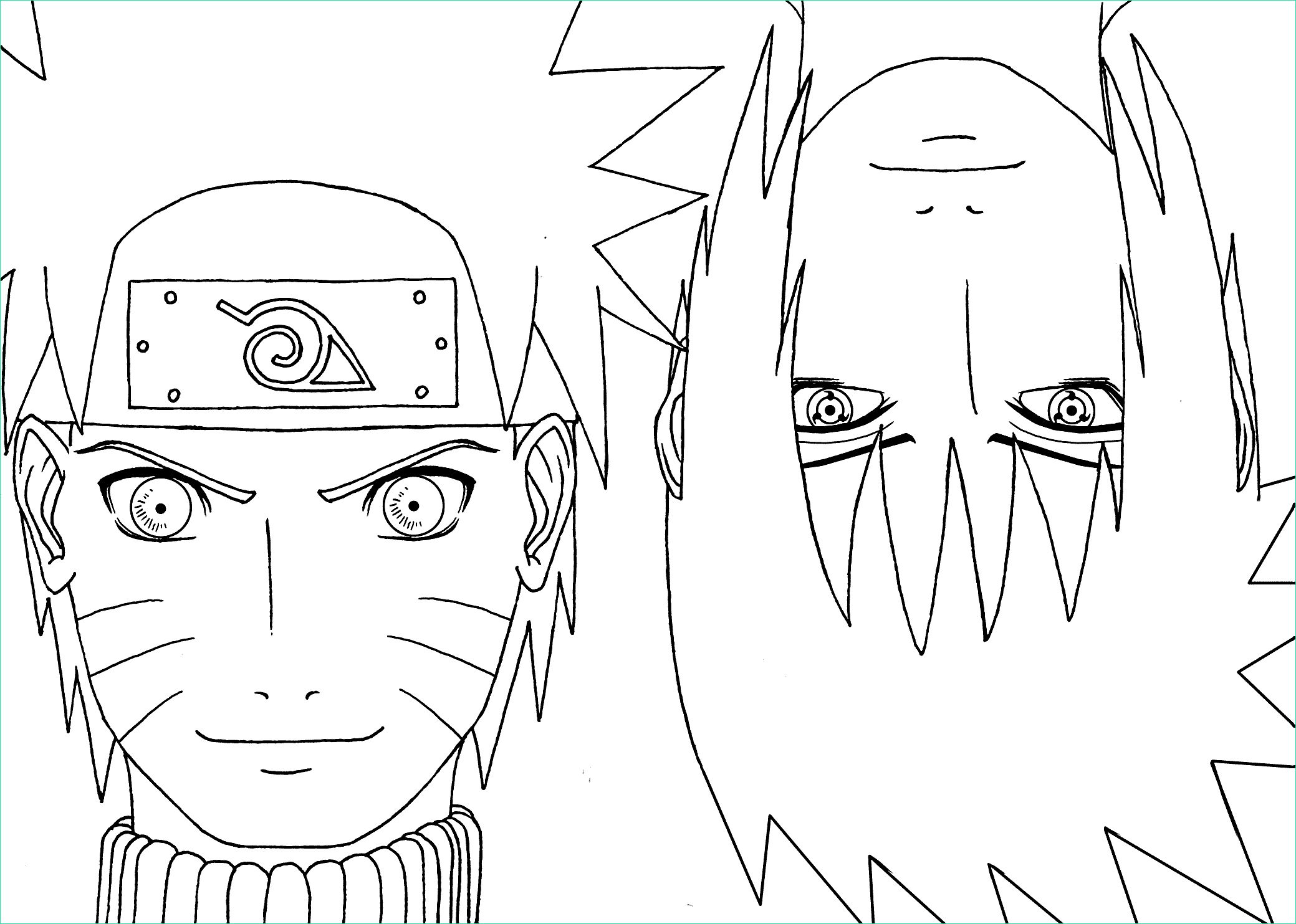 Sasuke Coloriage Impressionnant Galerie Naruto with Sasuke Anime Coloring Pages for Kids
