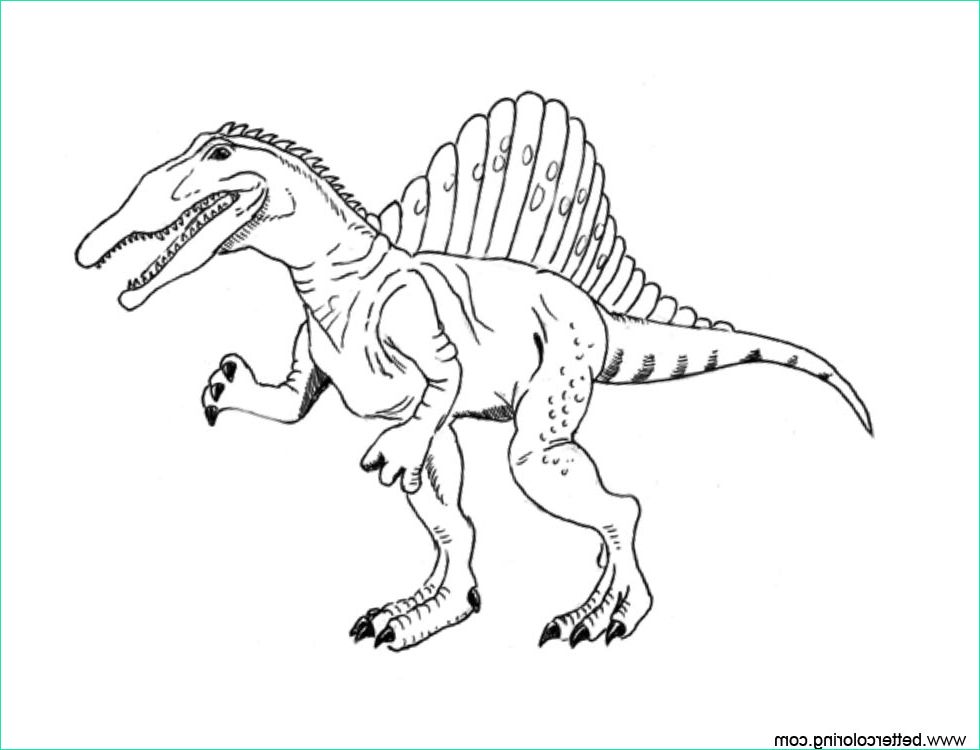 Spinosaure Coloriage Bestof Image Spinosaurus Coloring Pages Clipart Free Printable