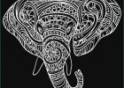 Tete D&#039;elephant Dessin Bestof Images Tête Stylisée D Un éléphant Portrait ornemental D Un