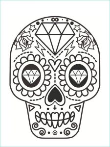Tete De Mort Coloriage Bestof Photos Coloriage Tête De Mort Mexicaine 20 Dessins à Imprimer