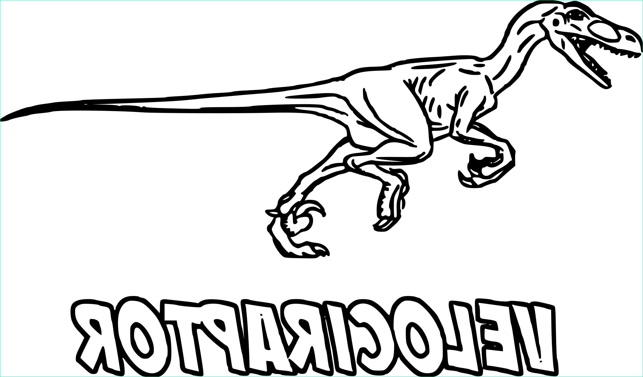 Velociraptor Coloriage Bestof Images Coloriage Velociraptor Jurassic Park à Imprimer Sur