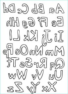 Alphabet Majuscule A Colorier Nouveau Photos Coloriage Grande Lettres De L Alphabet Dessin Gratuit à