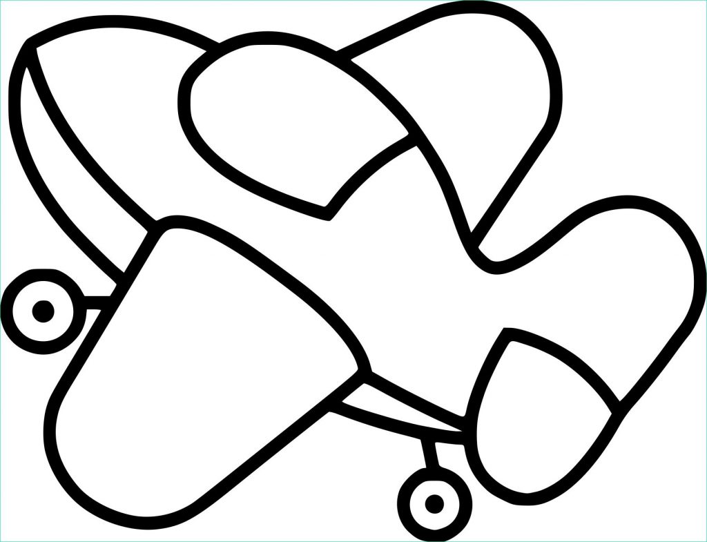 Avion A Colorier Beau Galerie Coloriage Avion Enfant Dessin à Imprimer