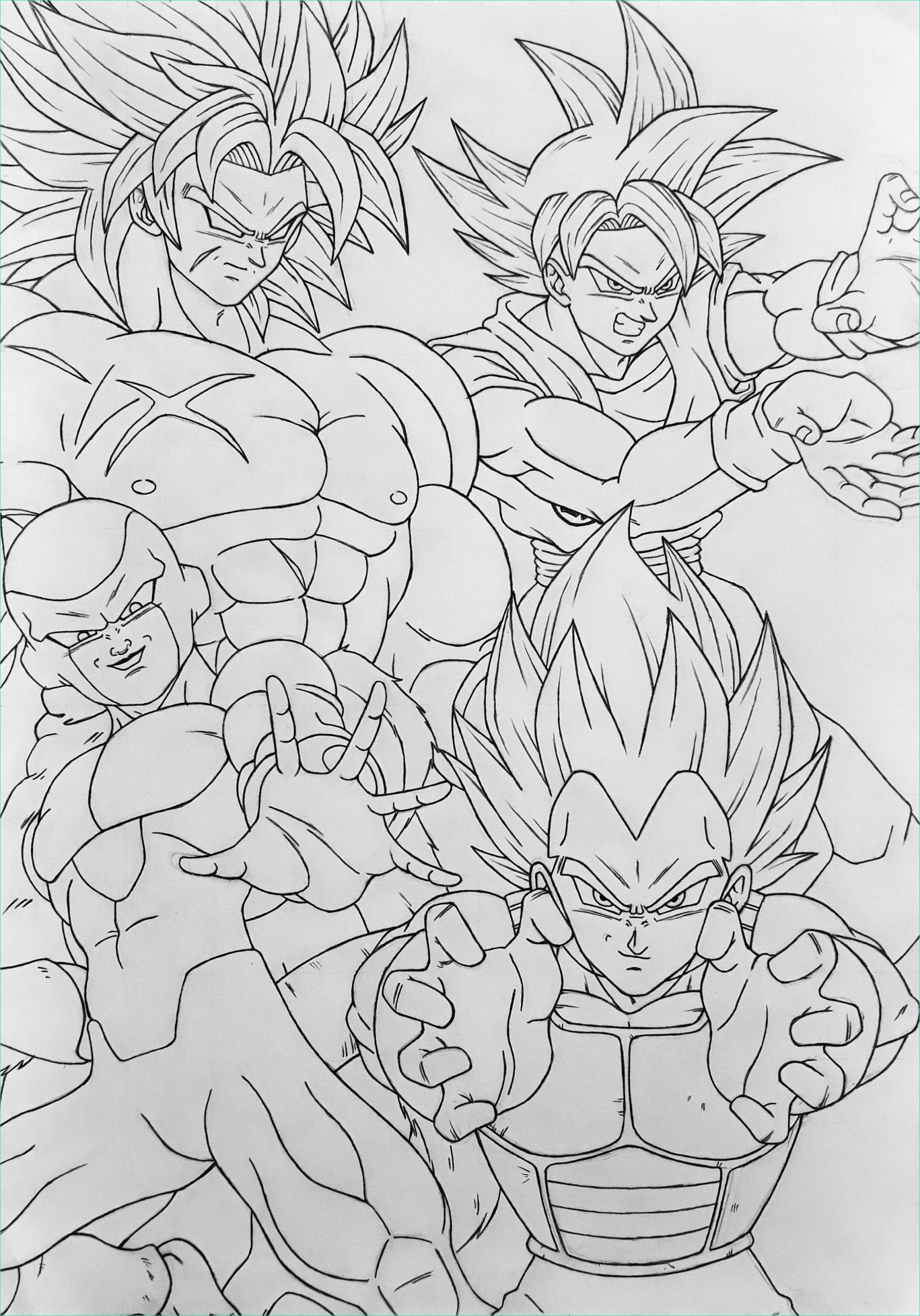 Broly Coloriage Inspirant Photos Ssj4 Broly Coloring Pages Workberdubeat Coloring