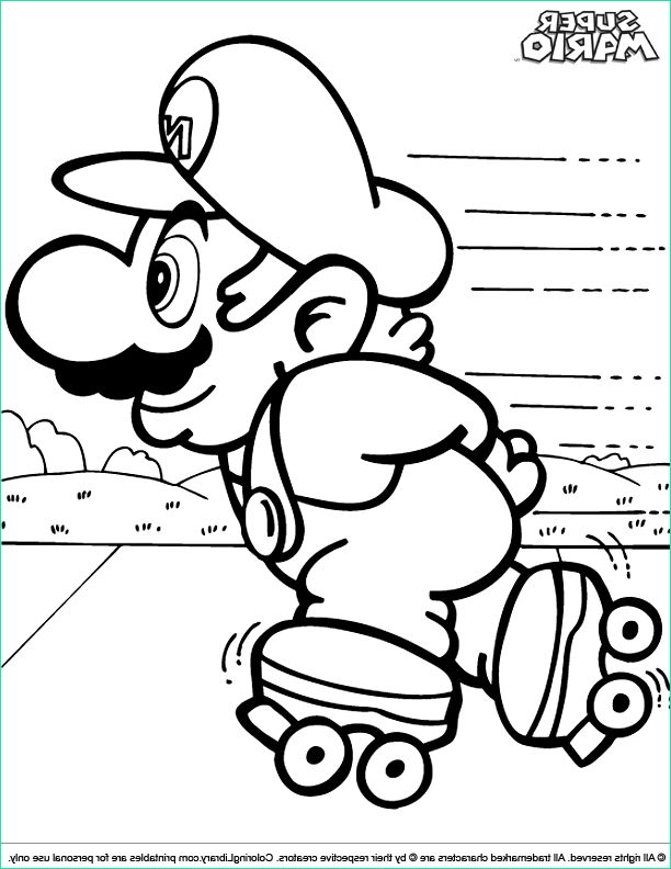 Coloriage à Imprimer Mario Bestof Stock Coloriages à Imprimer Super Mario Numéro