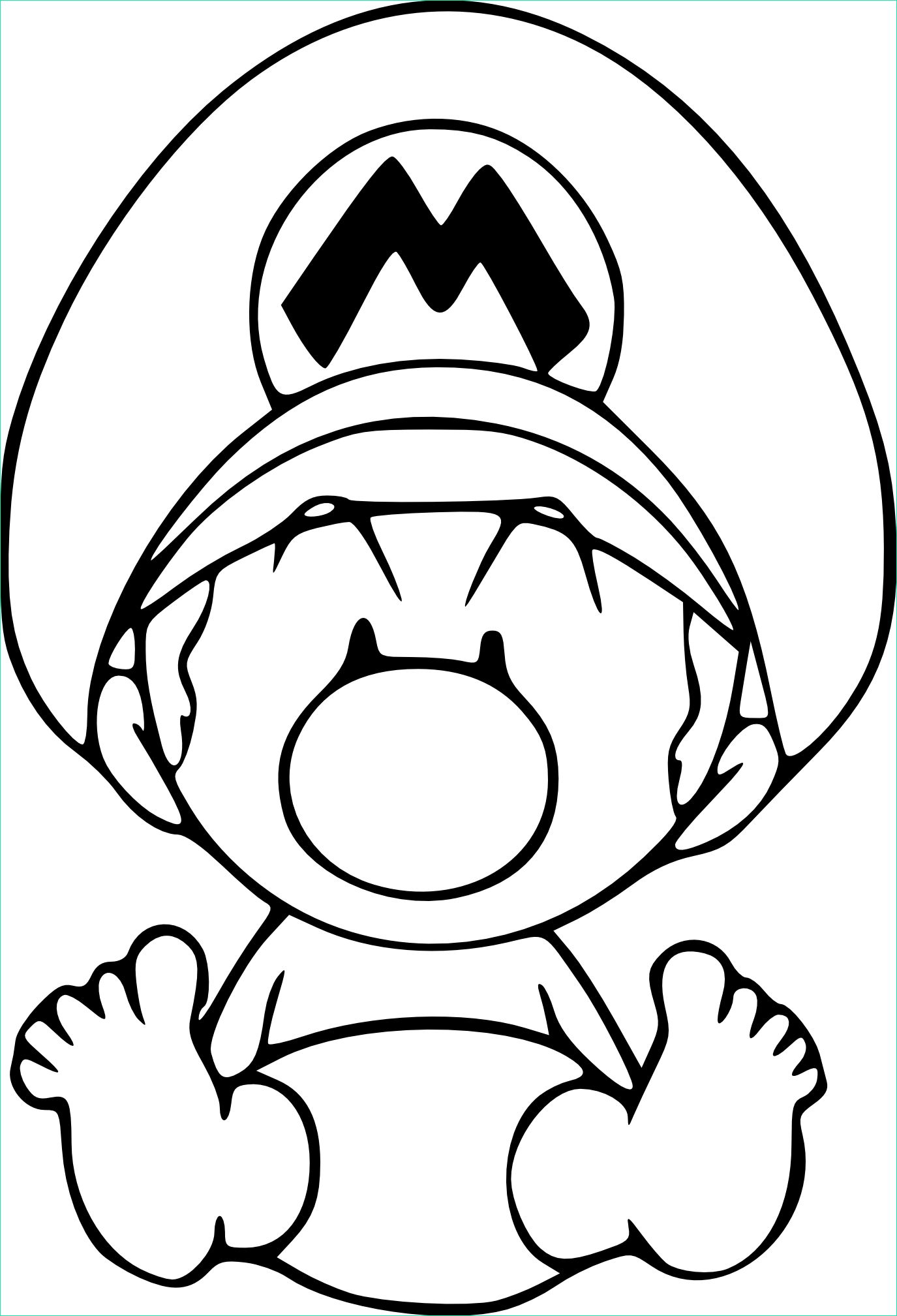 Coloriage à Imprimer Mario Cool Photos Coloriage Bébé Mario à Imprimer Sur Coloriages Fo