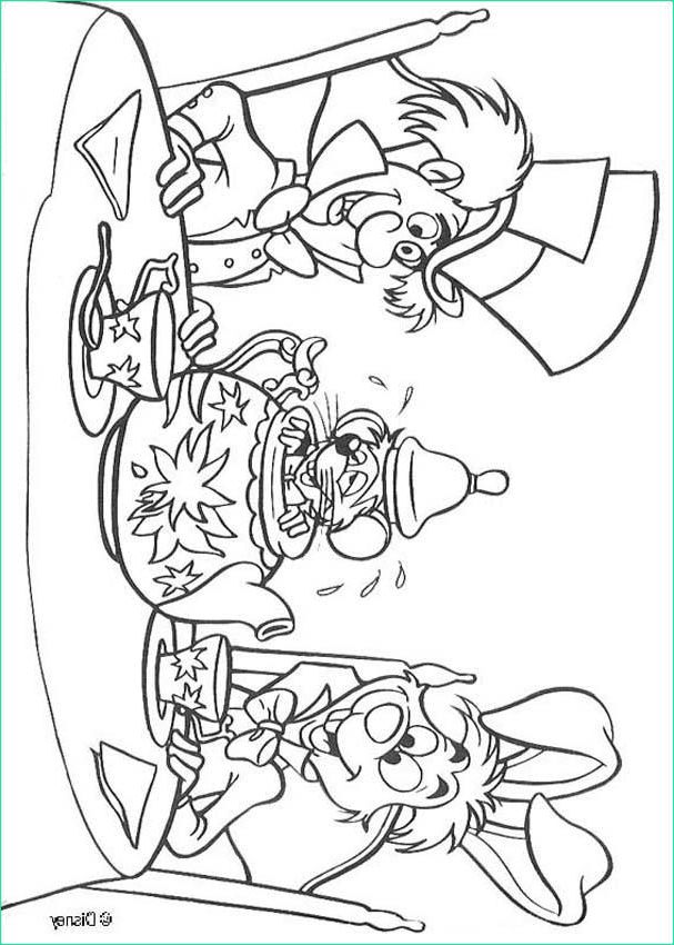 Coloriage Alice Impressionnant Collection Alice In Wonderland Tea Party Coloring Pages Coloring Home