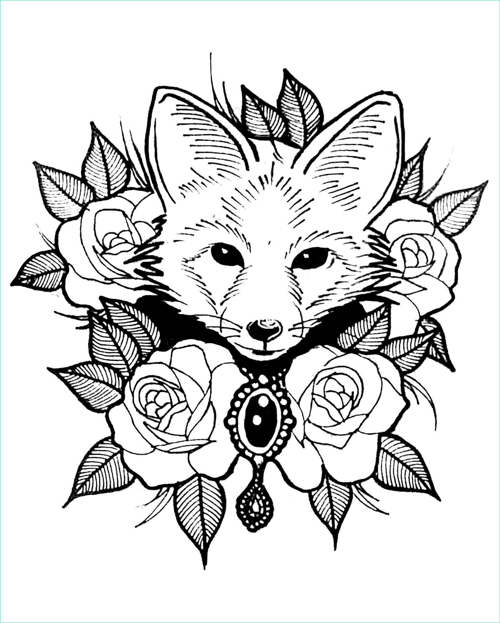 Coloriage Animal Élégant Stock Coloring Pages for Adults Difficult Animals 38