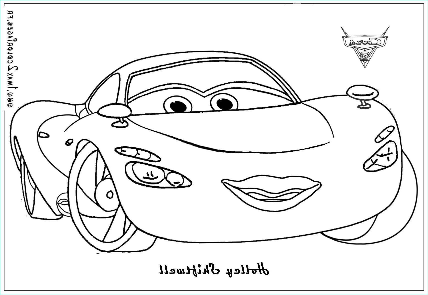 Coloriage Cars 2 Beau Collection Cars 2 Francesco Coloring Pages Coloring Pages