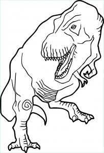 Coloriage Dinosaure à Imprimer Gratuit Beau Galerie Coloriage Dinosaure Méchant à Imprimer Sur Coloriages Fo