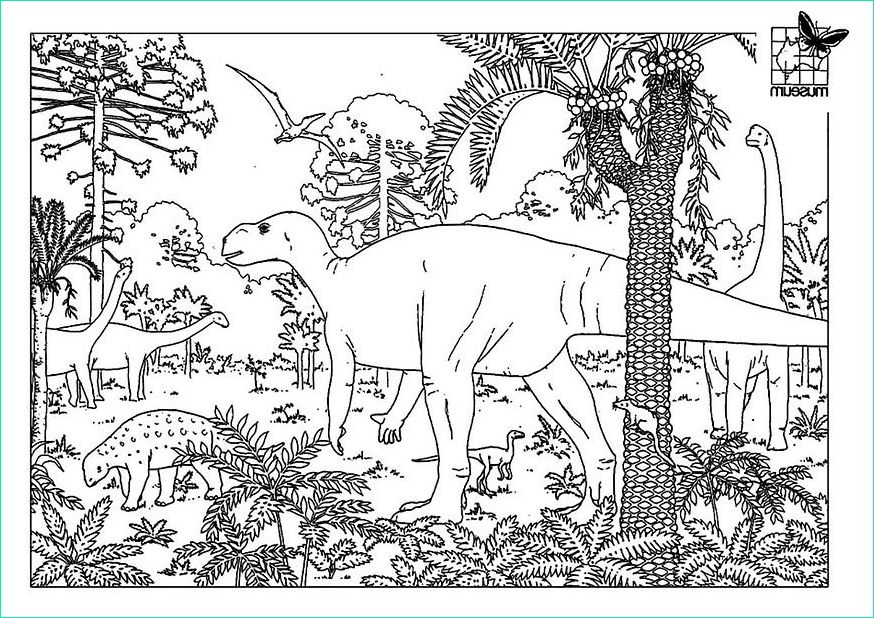 Coloriage Dinosaure à Imprimer Gratuit Inspirant Photos Coloriage Dinosaures Coloriages De Dinosaures