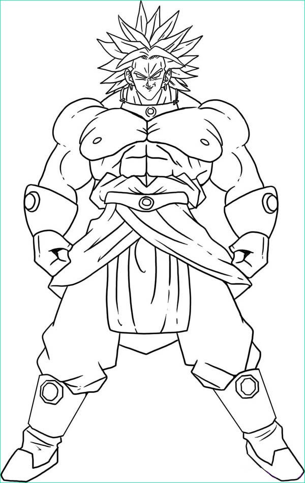 Coloriage Dragon Ball Super Inspirant Photos Broly Coloring Pages Imagui