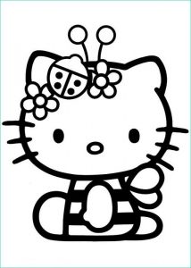 Coloriage Hello Kitty Beau Galerie Coloriage De Hello Kitty Dessin Hello Kitty En Petite