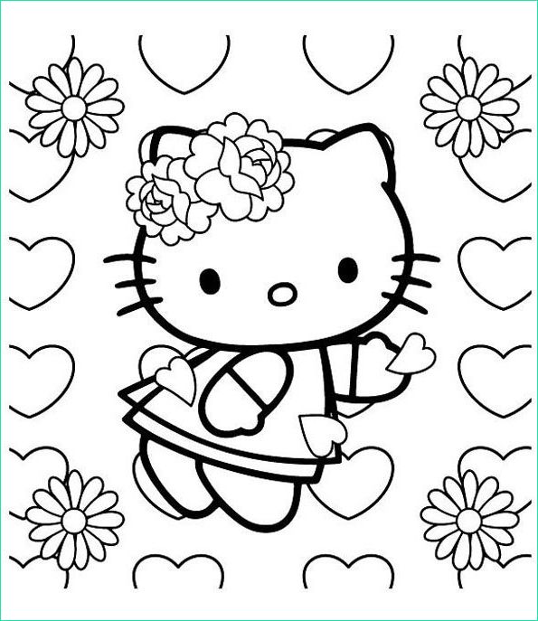 Coloriage Hello Kitty Impressionnant Galerie Coloriage Hello Kitty 11 Momes