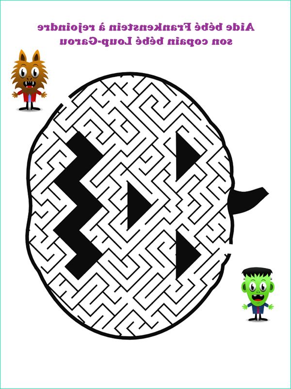 Coloriage Labyrinthe Cool Photographie Coloriage Labyrinthe Halloween Halloween