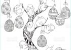 Coloriage Paques Adulte Bestof Images Adult Coloring Page Artistic Tree Easter Eggs and Bunnies