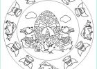 Coloriage Paques Mandala Inspirant Collection Coloriages Coloriage De Mandala Cloches De Pâques Fr