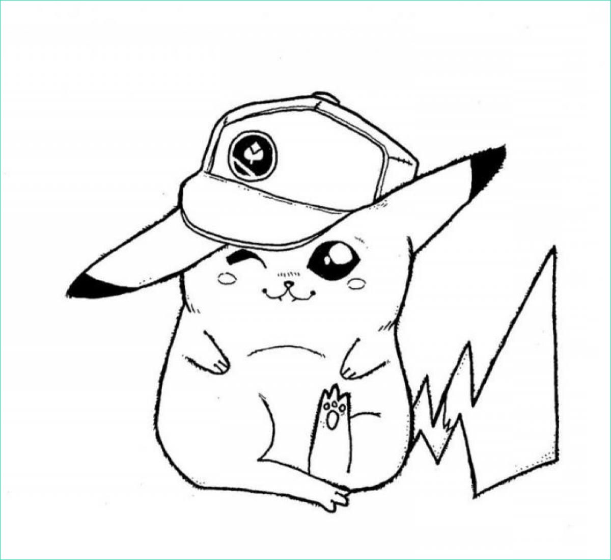 Coloriage Pokemon Mignon Bestof Image Pikachu Pokemon Drawing at Getdrawings