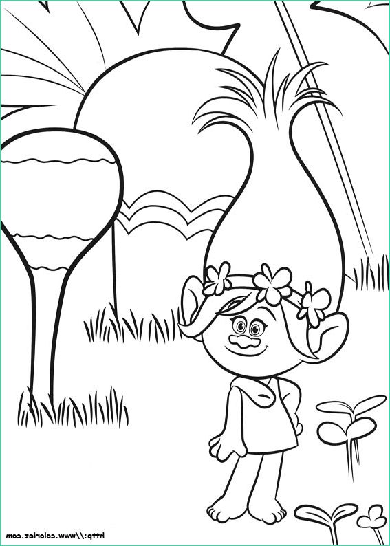 Coloriage Poppy Luxe Photographie Coloriage Poppy