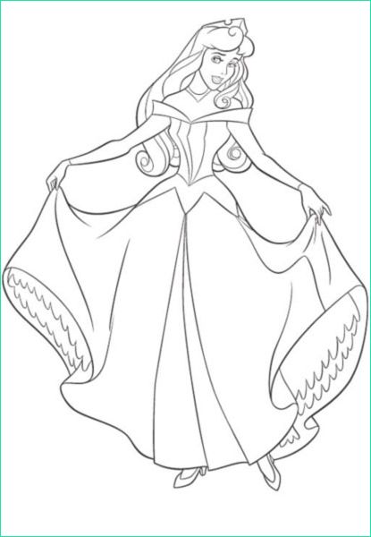 Coloriage Princesse Aurore Cool Collection Coloriage Princesse Aurore à Imprimer Sur Coloriages Fo