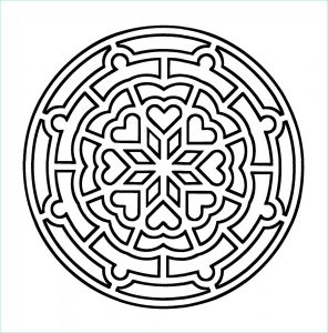 Coloriage Simple Luxe Stock Simple Mandala 4 M&amp;alas Coloring Pages for Kids to Print