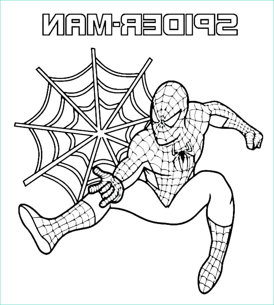 Coloriage Spiderman Beau Image Coloriages Spiderman Maison Bonte Votre Guide