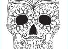 Coloriage Tête De Mort à Imprimer Bestof Photos Coloriage Squelette Sucre Moustache Et Fleurs Sur